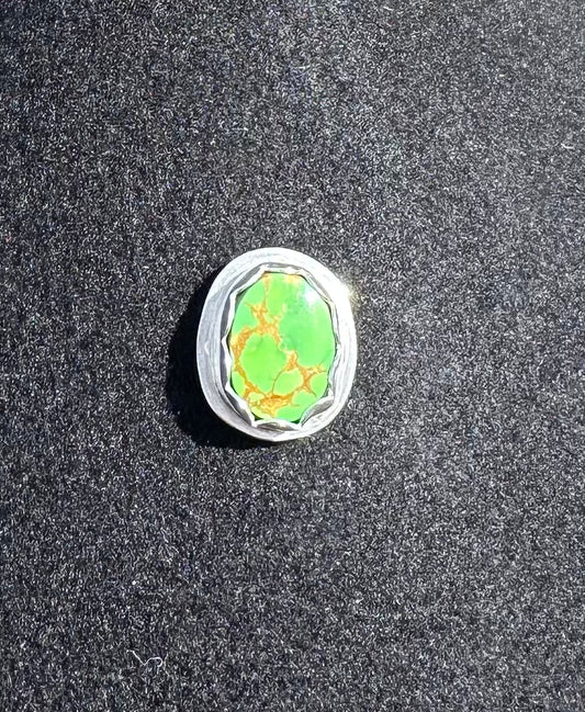 Manhattan Green Turquoise Hat Pin