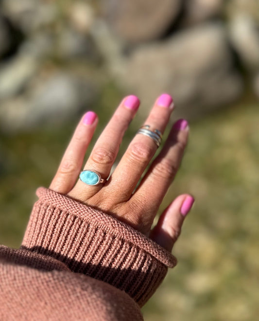 Larimar Ring #2