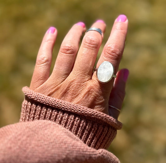 Moonstone Ring